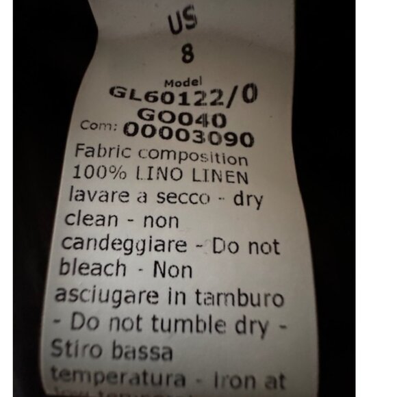 G. Label by Goop Nejame Open-Back Linen Maxi Dress Feminine Romantic Barbiecore - Picture 12 of 12